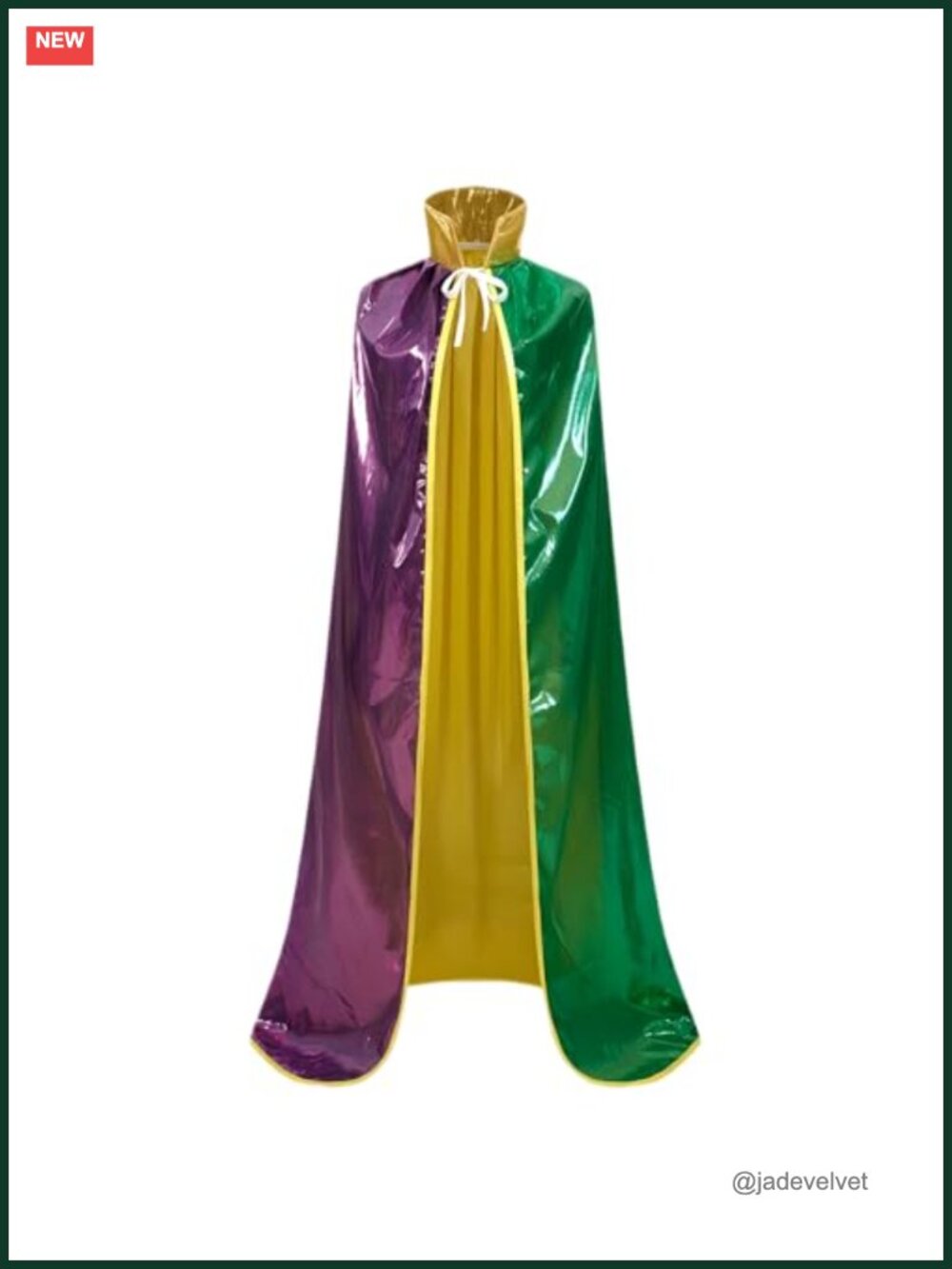 Stand Collar Medieval Cape Cloak 100% Polyester Adult Unisex Costume